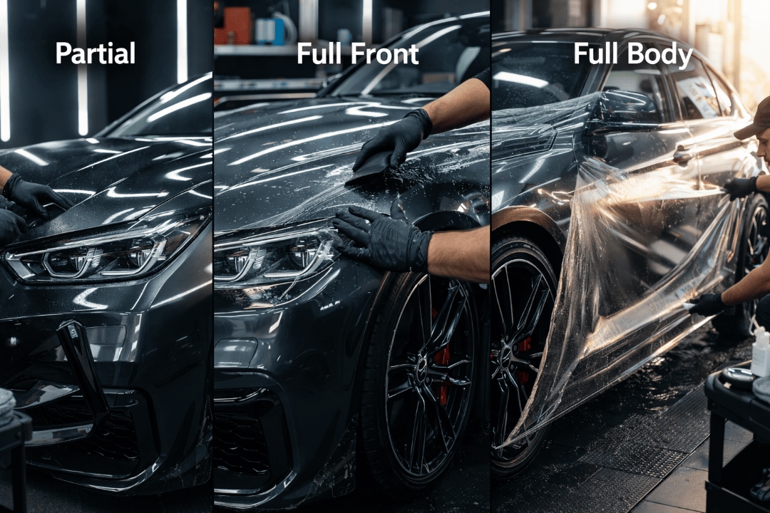 Choosing the Right PPF Coverage